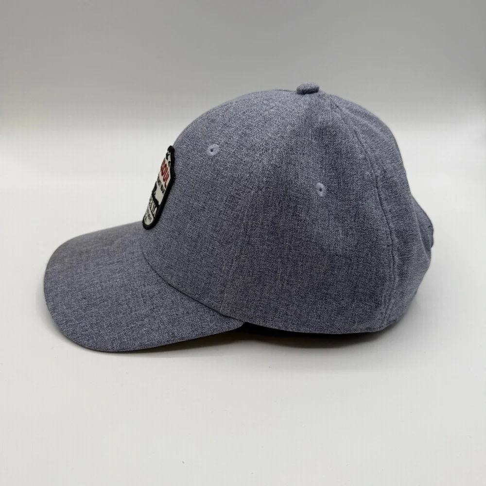 Linksoul Hat Mens One Size Gray Make Pars Not War California Snapback Golf Cap